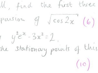 AQA A-level Maths predicted Gold paper 1 with solutions