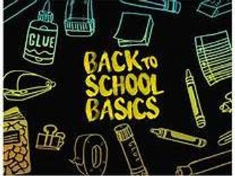 Back to School Basics