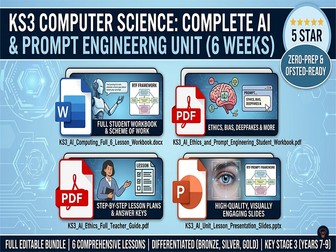 AI Ethics & Prompt Engineering KS3 Unit