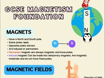 GCSE MAGNETISM REVISION POSTERS