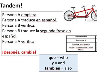 Year 7 Spanish Term 1 Lesson 7 - Family Members' Age
