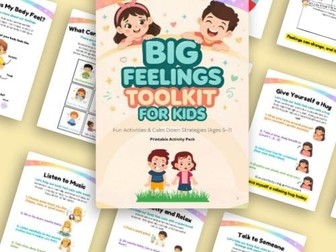Printable Feelings Worksheets