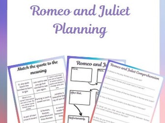 KS2 Shakespeare: Romeo and Juliet writing unit
