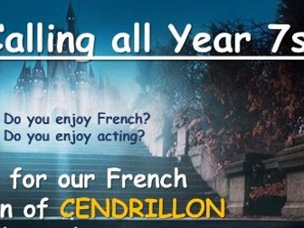 Cinderella (Cendrillon) French Play Script