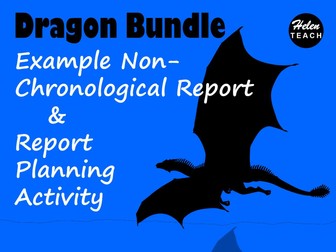 Dragon Non-Chronological Report BUNDLE with Feature Identification & Answers
