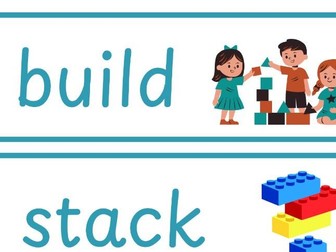 Vocabulary Labels for Water and Construction Area