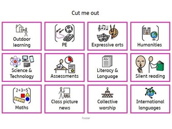 Daily Visual Timetable (pecs)