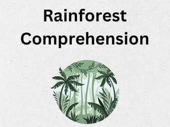 Rainforest Comprehension