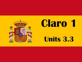 Claro 1 unit 3.3 – Mis gustos deportivos (sports with opinions & reasons)