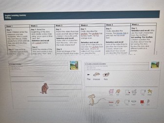 Gruffalo EYFS/ Year 1 English planning and resources