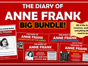 The Diary of Anne Frank Big Bundle!