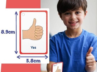 My Essential Needs Cards 12 Flashcards For Visual Aid Special Ed, Speech Delay Non Verbal Children