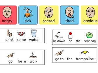 Visuals: Feelings communication board - Selecting choices