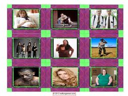 Stereotype Cards 4 Pages = 36 Cards
