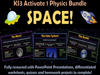 Space Activate 1 KS3 Science Bundle