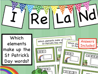 St. Patrick's Day Science Chemistry Elements
