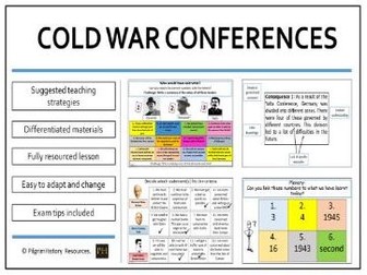Tehran, Yalta and Potsdam Conferences Cold War