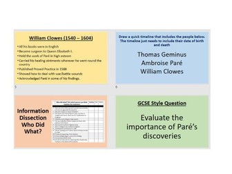 How Important was Pare for medical Progress?