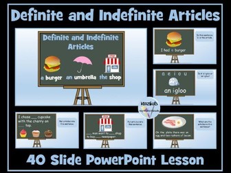 Article Determiners PowerPoint