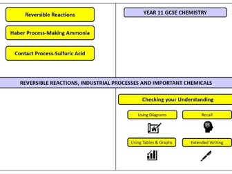 GCSE Chem Industrial Processes Workbook