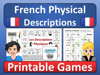 French Physical Descriptions Games