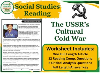 The USSR’s Cultural Cold War