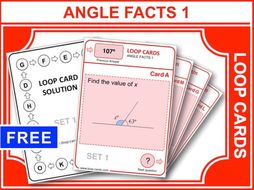 Angle Facts 1 (Loop Cards)