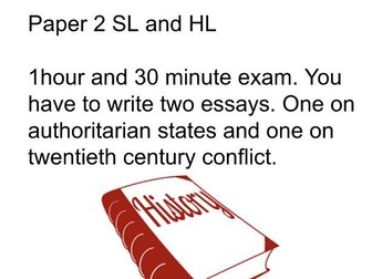 IBDP History Paper 2 Essay Writing Skills