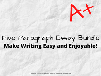 5-Paragraph Essay Bundle (B.O.W.)