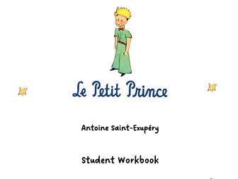 Le Petit Prince Literature Book Study Workbook