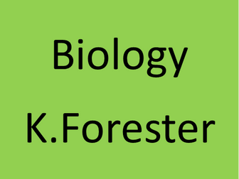 AQA Combined Biology Knowledge Organisers