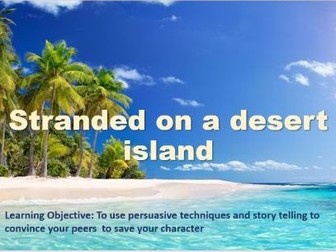 Stranded on a Desert Island Activity