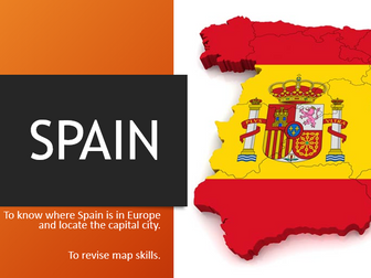 Introducing Spain: Spain Geography Topic Lesson KS2