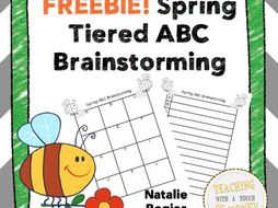 Spring ABC Brainstorming Templates FREEBIE!