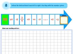 Maths Brain Teasers 1-8 | Teaching Resources