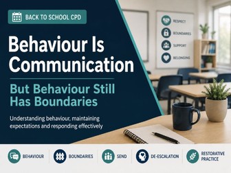 Behaviour Is Communication CPD Training