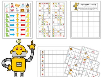 Unplugged coding - Printable game
