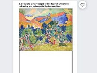 Fauvism cover lesson