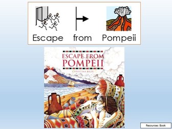 Escape from Pompeii Sensory Story