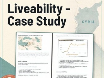 Geography Liveability Case Study