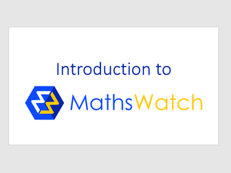 Introduction to Maths Watch PowerPoint