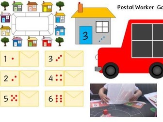 People Who Help Us Games: Postal Worker Game and Hospital Game.
