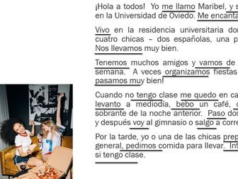 Higher / A Level Spanish - La Rutina - Antes y Ahora