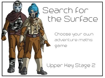 Upper Key Stage 2 - Choose your own adventure Maths game