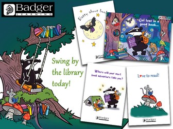 Woodland Wonderland Library Posters