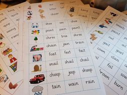 Phase 3 phonics multiple choice reading activity