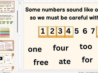 Writing numbers in words and figures
