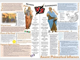 OCR Ancient Philosophical Influences Learning Mat: Plato and Aristotle