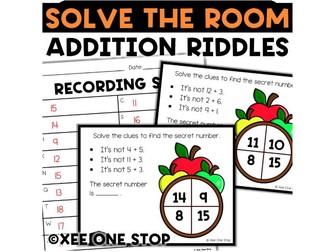 Addition to 20 Riddles Review Escape the Room