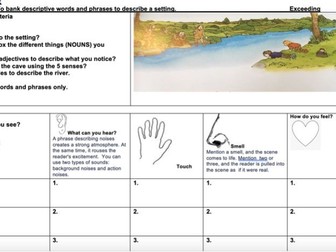 Stone Age Boy -describing the river setting